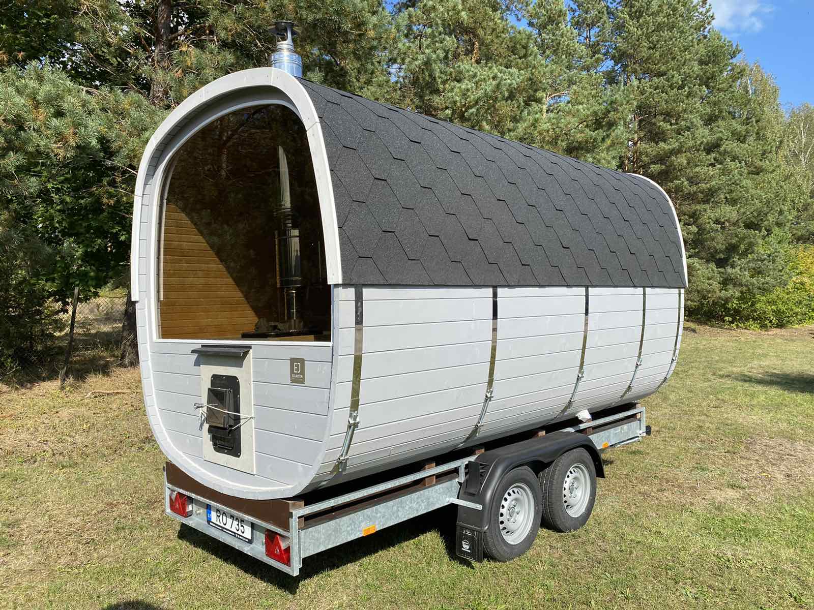 Mobile Sauna On Trailer Bespoke & Custom Options Available