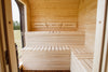 Halo Saunas Sanctuary Traditional Outdoor 6 to 8 Person Sauna - Nuovo Luxury