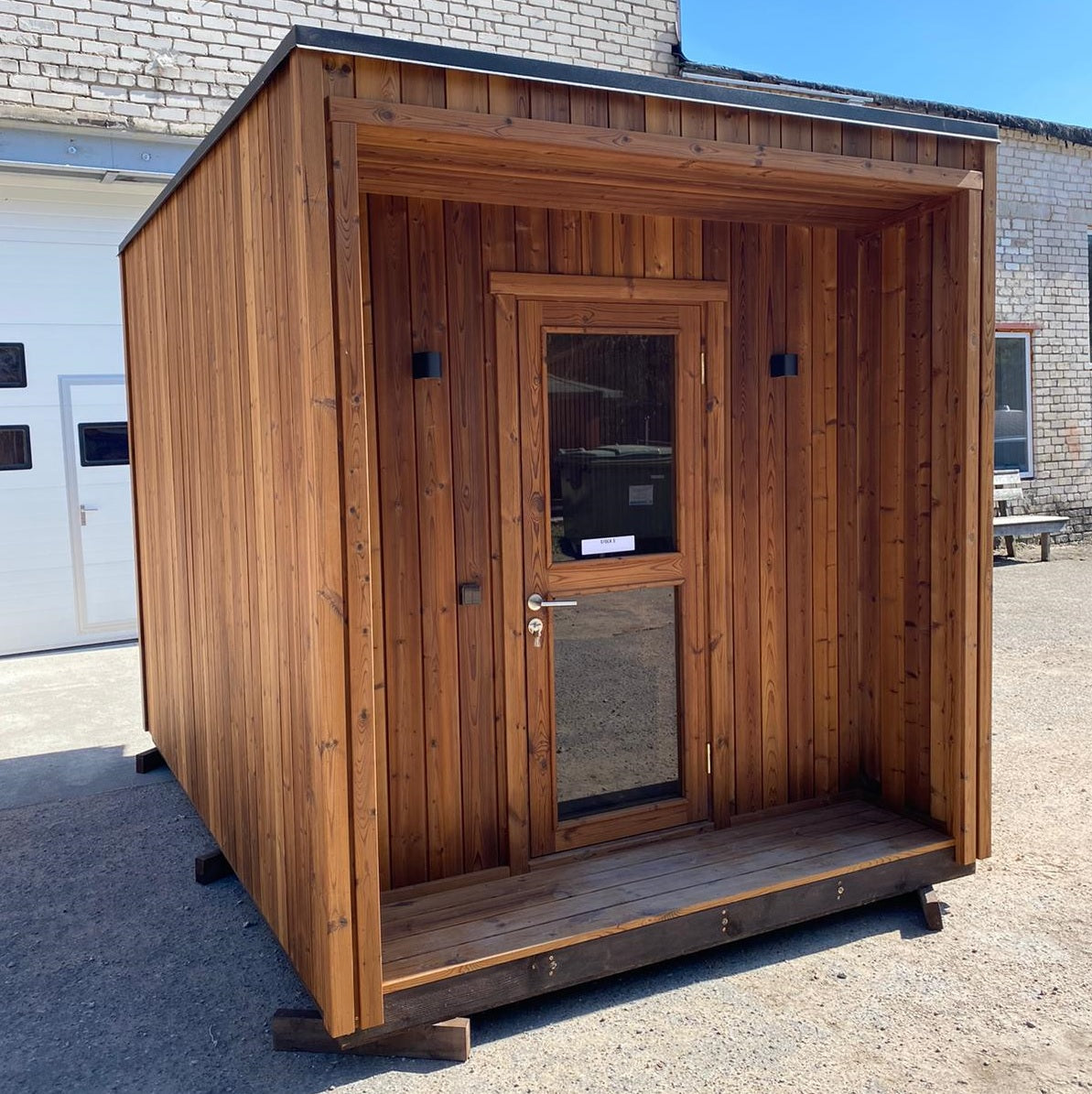 Halo Saunas Z1 Traditional Timber Frame Sauna 3.5m x 2.45m
