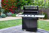 BeefEater 1200E Series - 4 Burner BBQ & Side Burner Trolley - Nuovo Luxury