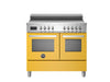 Bertazzoni Professional 100cm Range Cooker Twin Oven Electric Induction Yellow - Nuovo Luxury