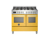 Load image into Gallery viewer, Bertazzoni Professional 100cm Range Cooker Twin Oven Dual Fuel Gloss Black - Nuovo Luxury