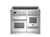 Bertazzoni Professional 110cm Range Cooker XG Oven Induction Stainless Steel - Nuovo Luxury