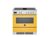 Load image into Gallery viewer, Bertazzoni Professional 90cm Range Vented Induction Yellow - Nuovo Luxury
