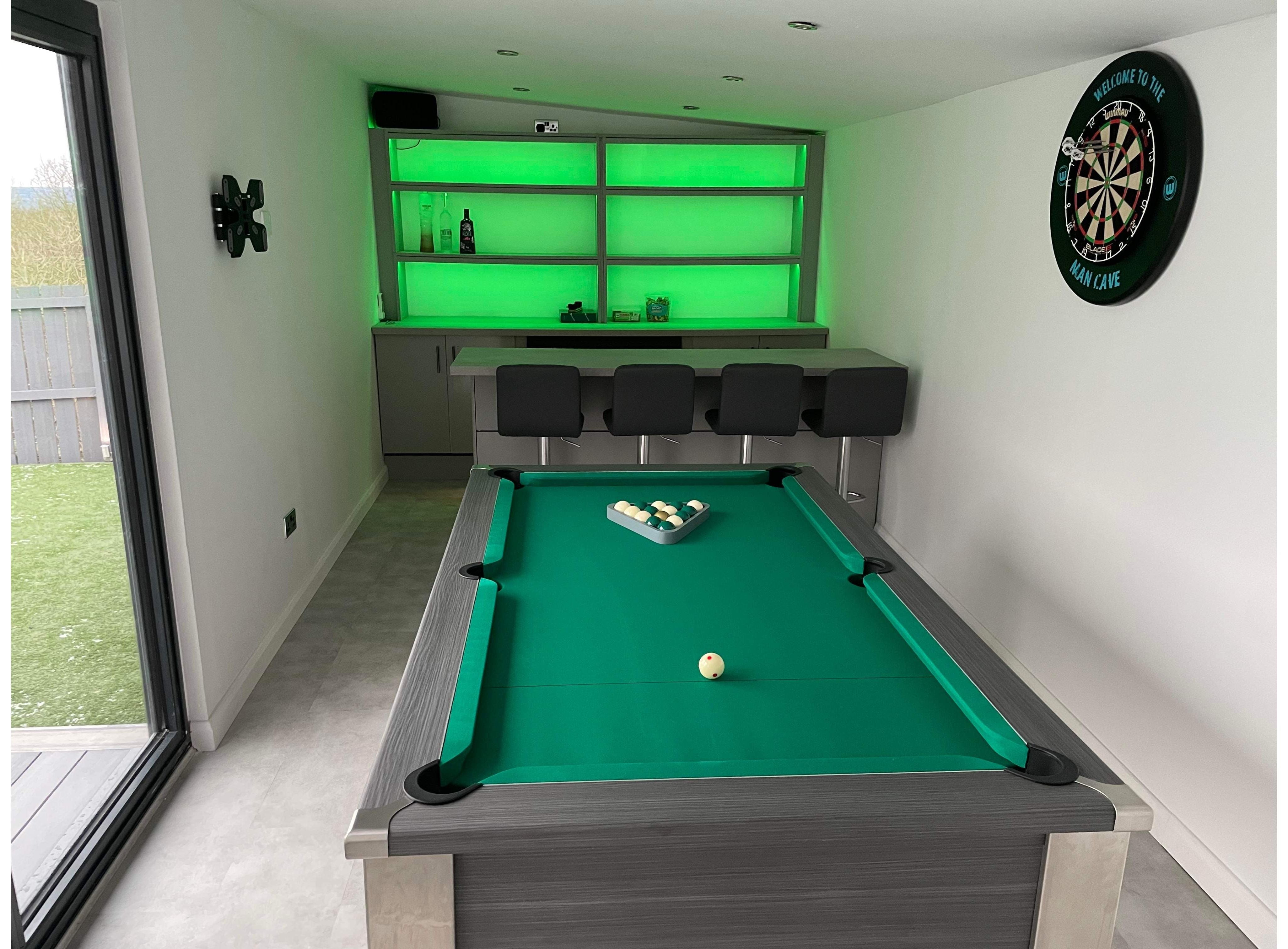 FMF Spirit Tournament Slate Bed Pool Table | 6ft & 7ft Sizes - Nuovo Luxury