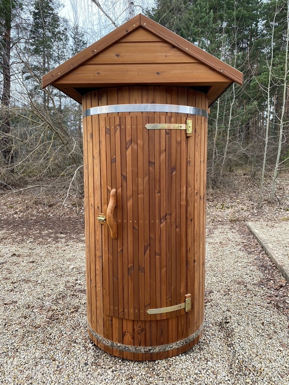 Scandinavian Barrel Shower