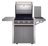 BeefEater 1500 Series - 4 Burner BBQ & Side Burner Trolley - Nuovo Luxury