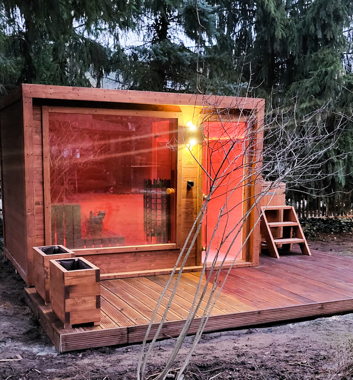 Halo Saunas HQ Traditional Sauna – Nuovo Luxury