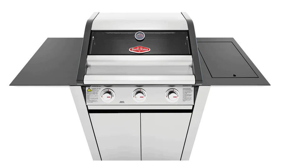 BeefEater 1600S Series - 3 Burner Built In BBQ - Nuovo Luxury