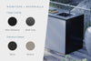 FrescoPro Augusta Outdoor Kitchen With 7000P 4 Burner BBQ - Dekton / ACP Doors - Nuovo Luxury