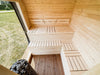 Halo Saunas Sanctuary Traditional Outdoor 6 to 8 Person Sauna - Nuovo Luxury