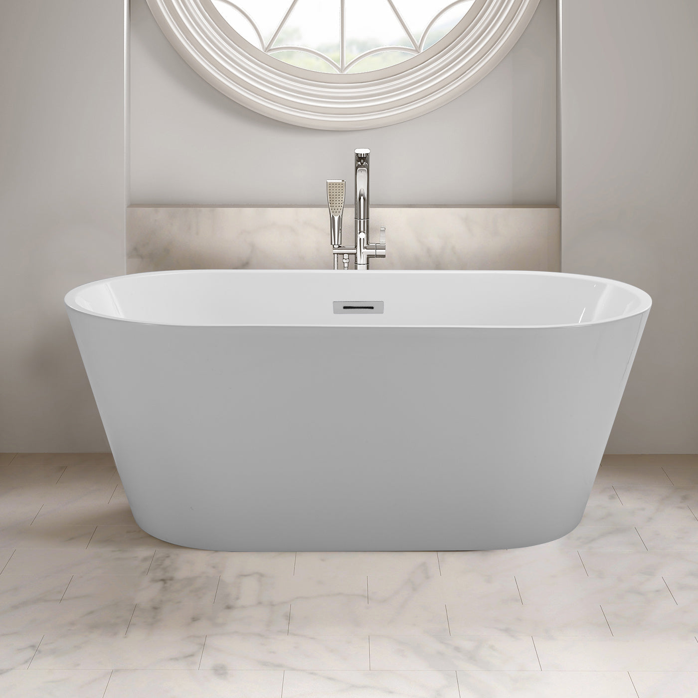 Marseille Freestanding Bathtub 1700 x 800 - Nuovo Luxury