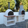 Load image into Gallery viewer, XclusiveDecor Napoli Outdoor Kitchen - BBQ and Wood Fired Pizza Oven - Nuovo Luxury