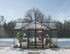 Load image into Gallery viewer, Victory Grand Garden Chalet 13&#39; x 15&#39; Greenhouse - Black Aluminium Frame &amp; Clear Polycarbonate Panels - Nuovo Luxury