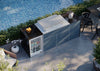 FrescoPro Canberra Outdoor Kitchen with S3000S 4 Burner Barbeque - Dekton / Dekton Doors - Nuovo Luxury
