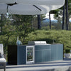 FrescoPro Boronia Outdoor Kitchen With Pro Line 6 Burner BBQ - Granite Top / ACP Doors - Nuovo Luxury