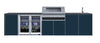 FrescoPro Fremantle Outdoor Kitchen With 7000P 5 Burner BBQ - Dekton Top / Dekton Doors - Nuovo Luxury