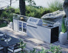 FrescoPro Fremantle Outdoor Kitchen With 7000P 5 Burner BBQ - Granite Top / ACP Doors - Nuovo Luxury