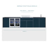 FrescoPro Fremantle Outdoor Kitchen With Pro Line 6 Burner BBQ - Dekton Top / Dekton Doors - Nuovo Luxury