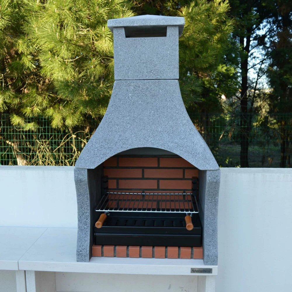 XclusiveDecor Napoli Outdoor Kitchen - BBQ and Wood Fired Pizza Oven - Nuovo Luxury