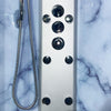Insignia Rectangle Steam Shower Grey Marble - Nuovo Luxury