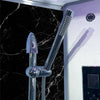 Load image into Gallery viewer, Insignia Rectangular Steam Shower - Black Marble