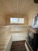 Halo Saunas Rejuvenation Quad Traditional Outdoor 4 to 6 Person Sauna - Nuovo Luxury