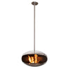 Load image into Gallery viewer, Cocoon Aeris Smokeless Bioethanol Fire Polished Steel with Steel Pole