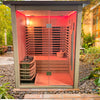 Load image into Gallery viewer, Hybrid Outdoor 2-Person Sauna w/ Bluetooth Speakers