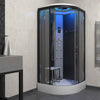 Load image into Gallery viewer, Insignia Platinum Shower Cabin 1000x1000mm - Black Frame/Clear Glass