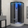 Load image into Gallery viewer, Insignia Platinum Shower Cabin 1000x1000mm - Black Frame/Clear Glass