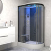 Load image into Gallery viewer, Insignia Platinum Shower Cabin 1200x800mm - Black Frame/Left Hand