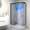 Load image into Gallery viewer, Insignia Platinum Shower Cabin 1200x800mm - Black Frame/Left Hand