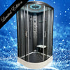 Limited Edition Insignia Black Sparkle Steam Shower Quadrant