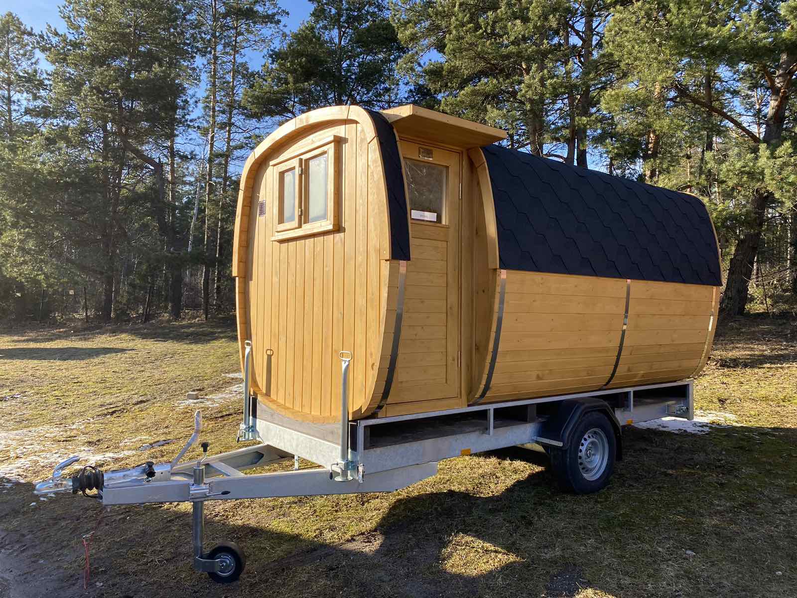 Mobile Sauna On Trailer Bespoke & Custom Options Available