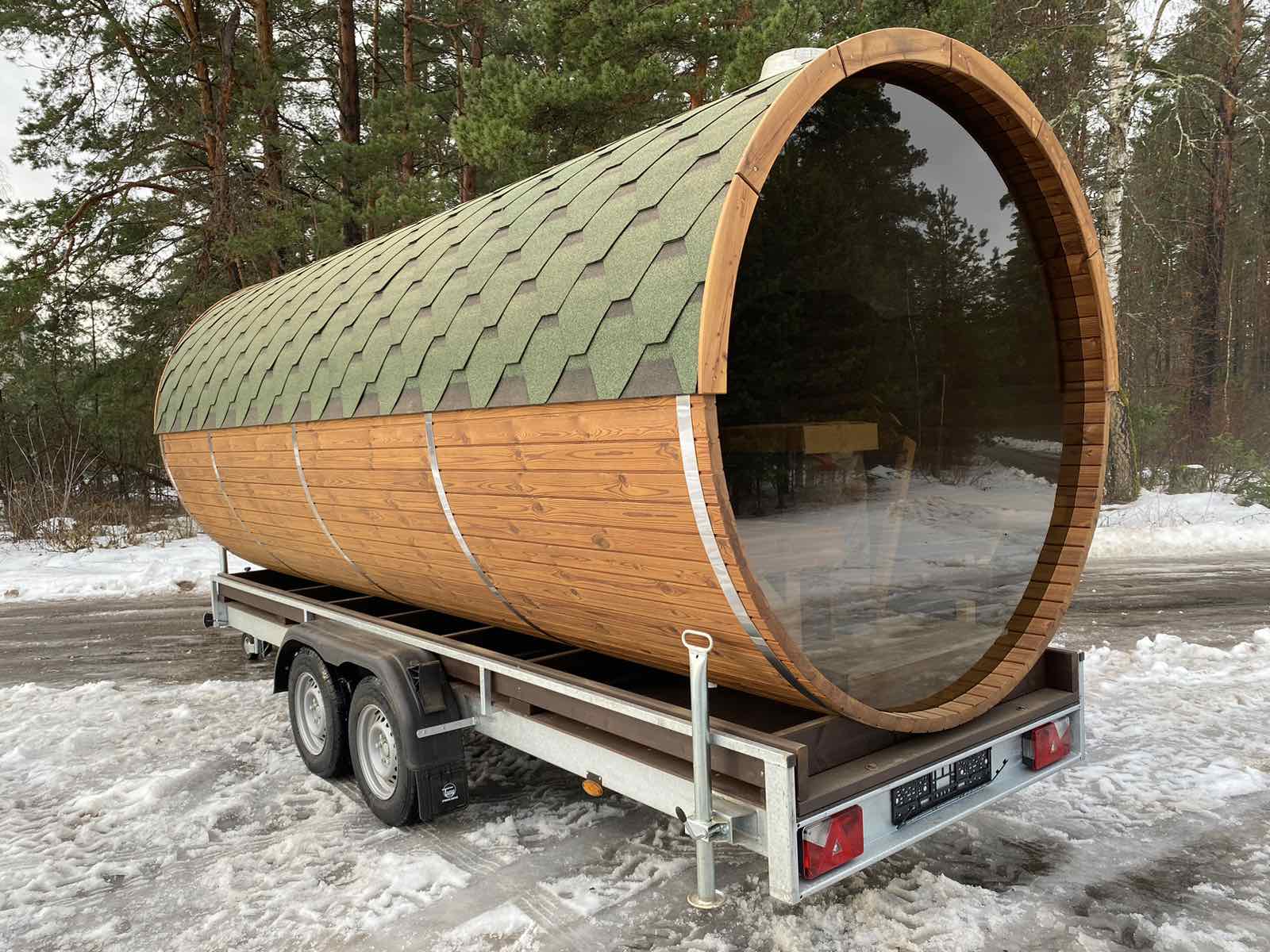 Trailer Sauna Bespoke & Custom Options Available