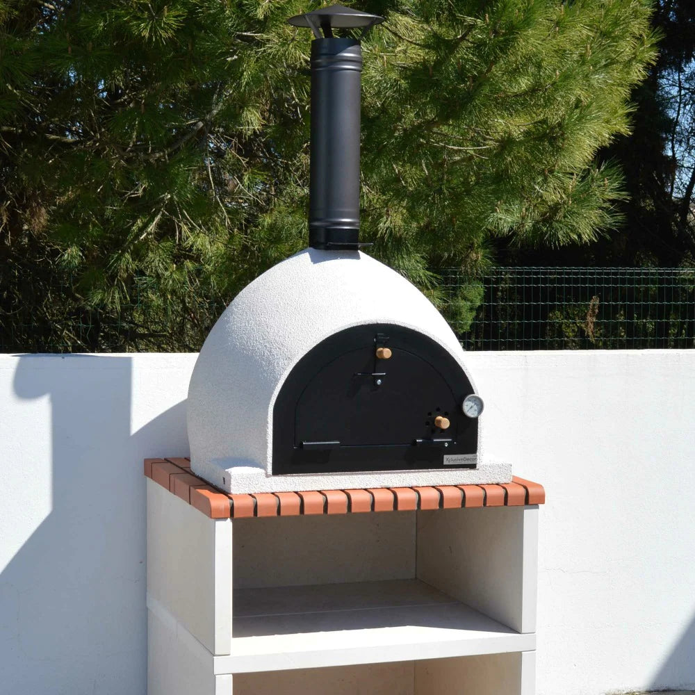 XclusiveDecor Royal Wood Fired Pizza Oven With Stand - Nuovo Luxury