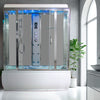 Insignia 3rd Generation Steam Shower Bath Cabin 1710mm x 810mm - Nuovo Luxury