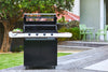 Load image into Gallery viewer, BeefEater 1200E Series - 3 Burner BBQ &amp; Side Burner Trolley - Nuovo Luxury