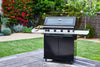 Load image into Gallery viewer, BeefEater 1200E Series - 3 Burner BBQ &amp; Side Burner Trolley - Nuovo Luxury