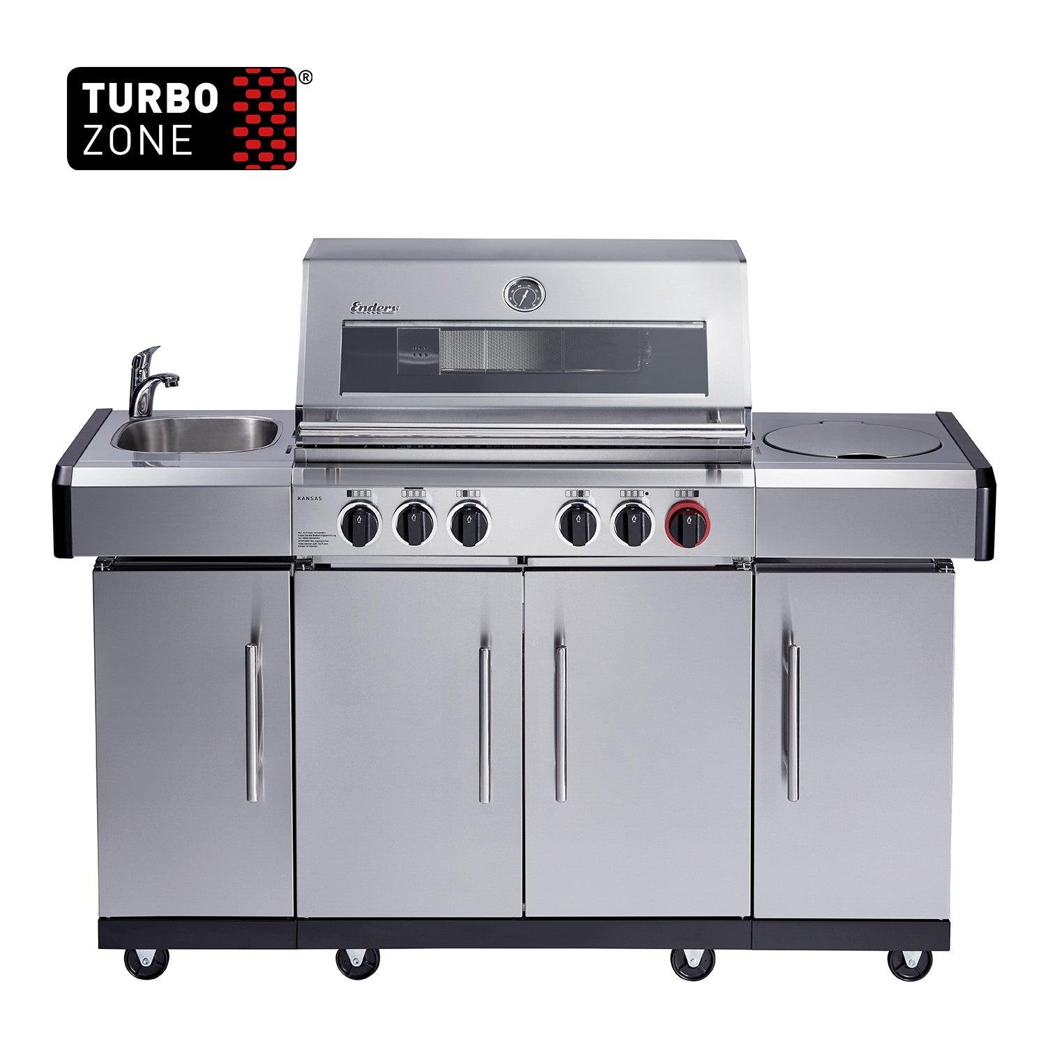 Enders® Kansas Pro 4 Sik Turbo Gas Barbecue (Pre Order March 26) - Nuovo Luxury