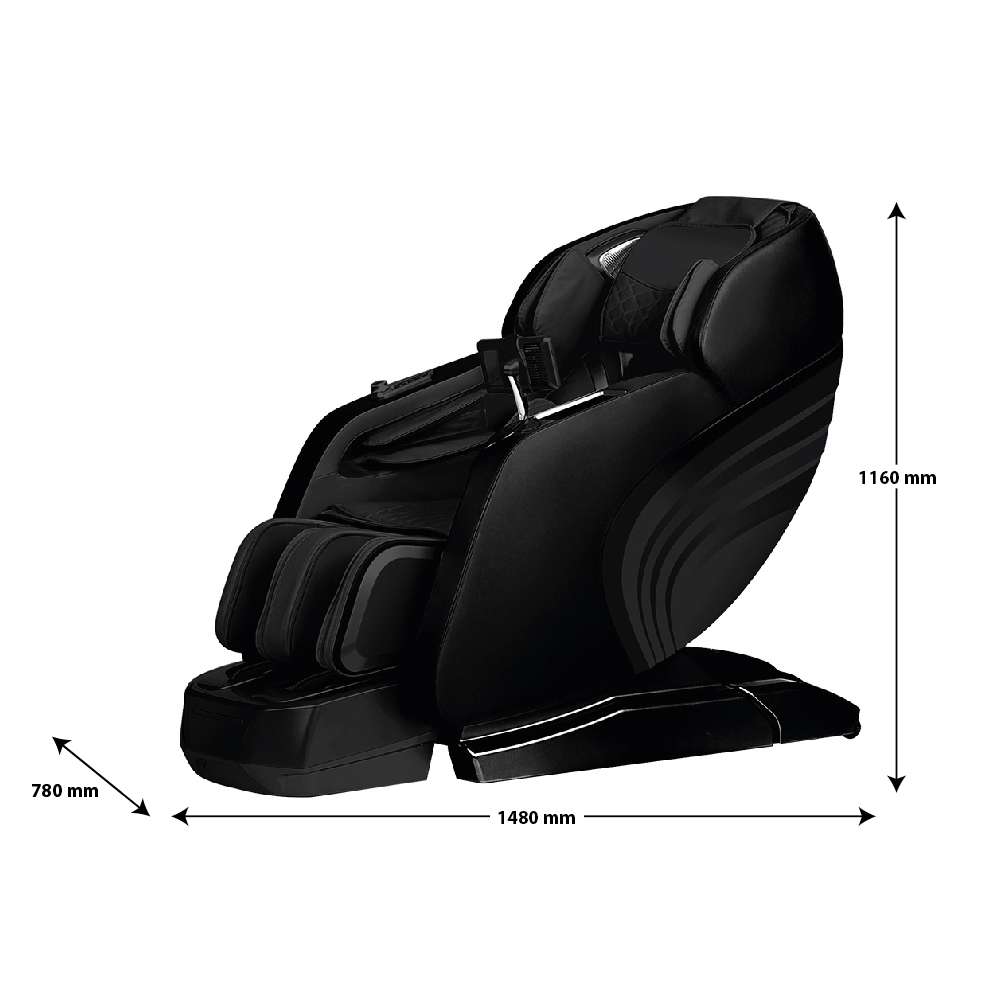 Sasaki 9 Series 6D AI Black Massage Chair - Nuovo Luxury