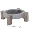 Load image into Gallery viewer, Lifestyle Calida MGO Fire Pit With Removable Grill - Nuovo Luxury