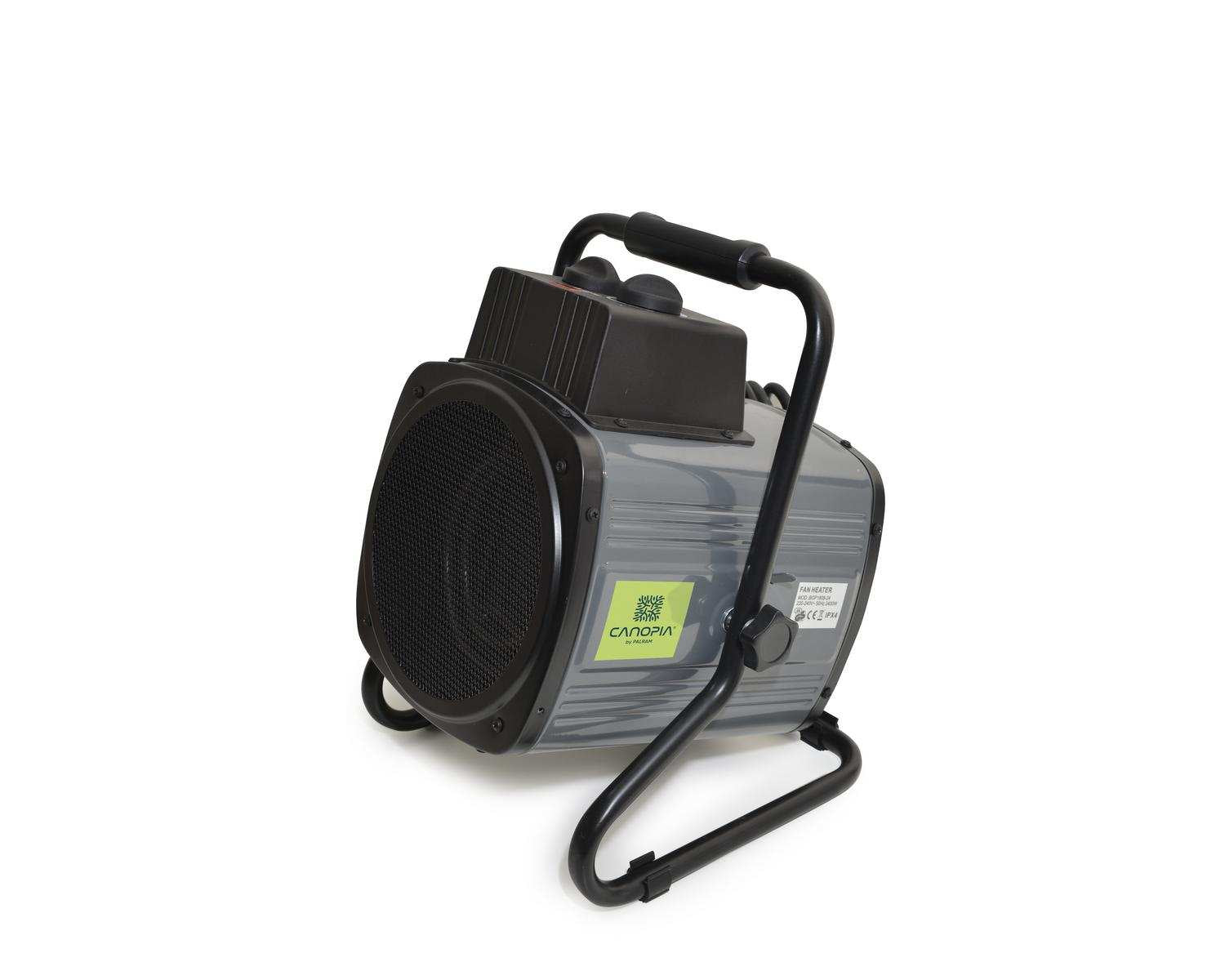 Portable Splash Resistant Greenhouse Fan Heater 2400W UK - Nuovo Luxury