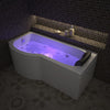 Milan Whirlpool P Shape Bath