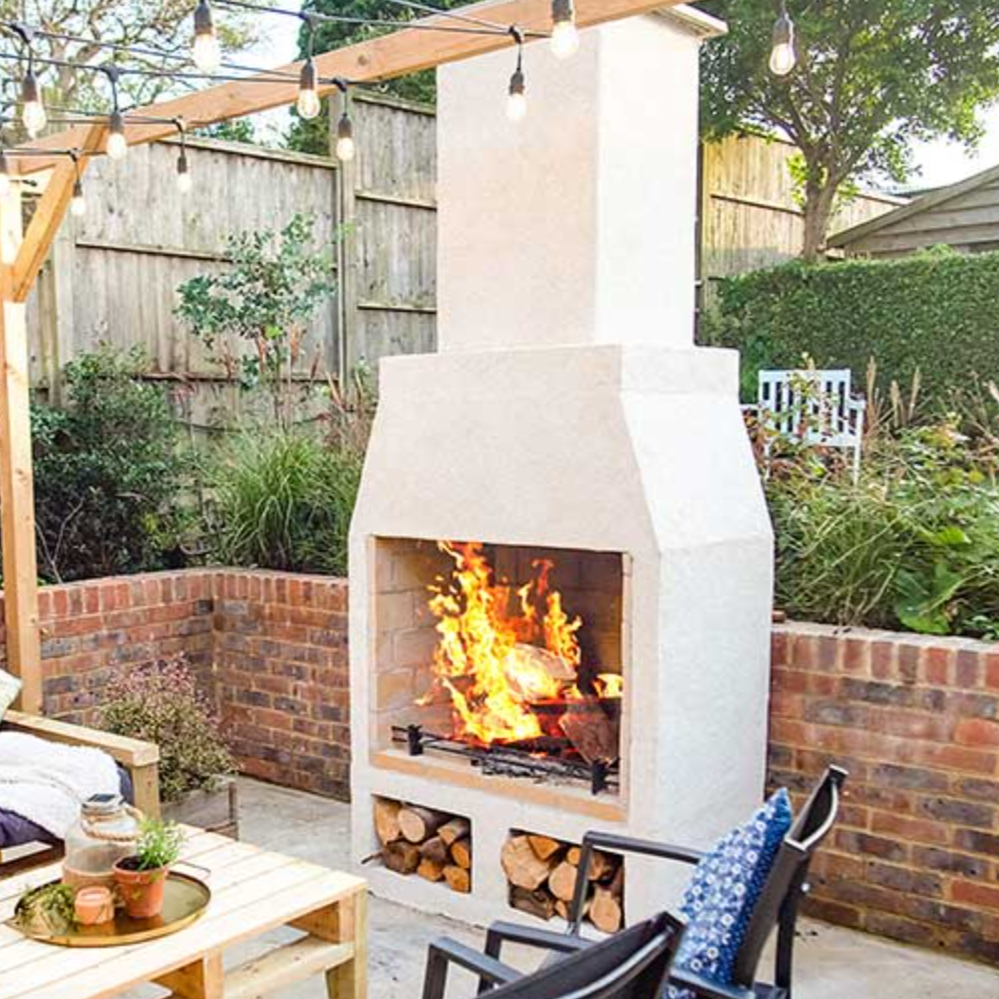 Schiedel Volcanic Garden Outdoor Fireplace Barbecue Medium 950 - Nuovo Luxury