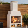 Schiedel Volcanic Garden Outdoor Fireplace Barbecue Large 1200 - Nuovo Luxury