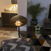 Load image into Gallery viewer, Cocoon Pedestal Smokeless Bioethanol Fire Black with a Black Base