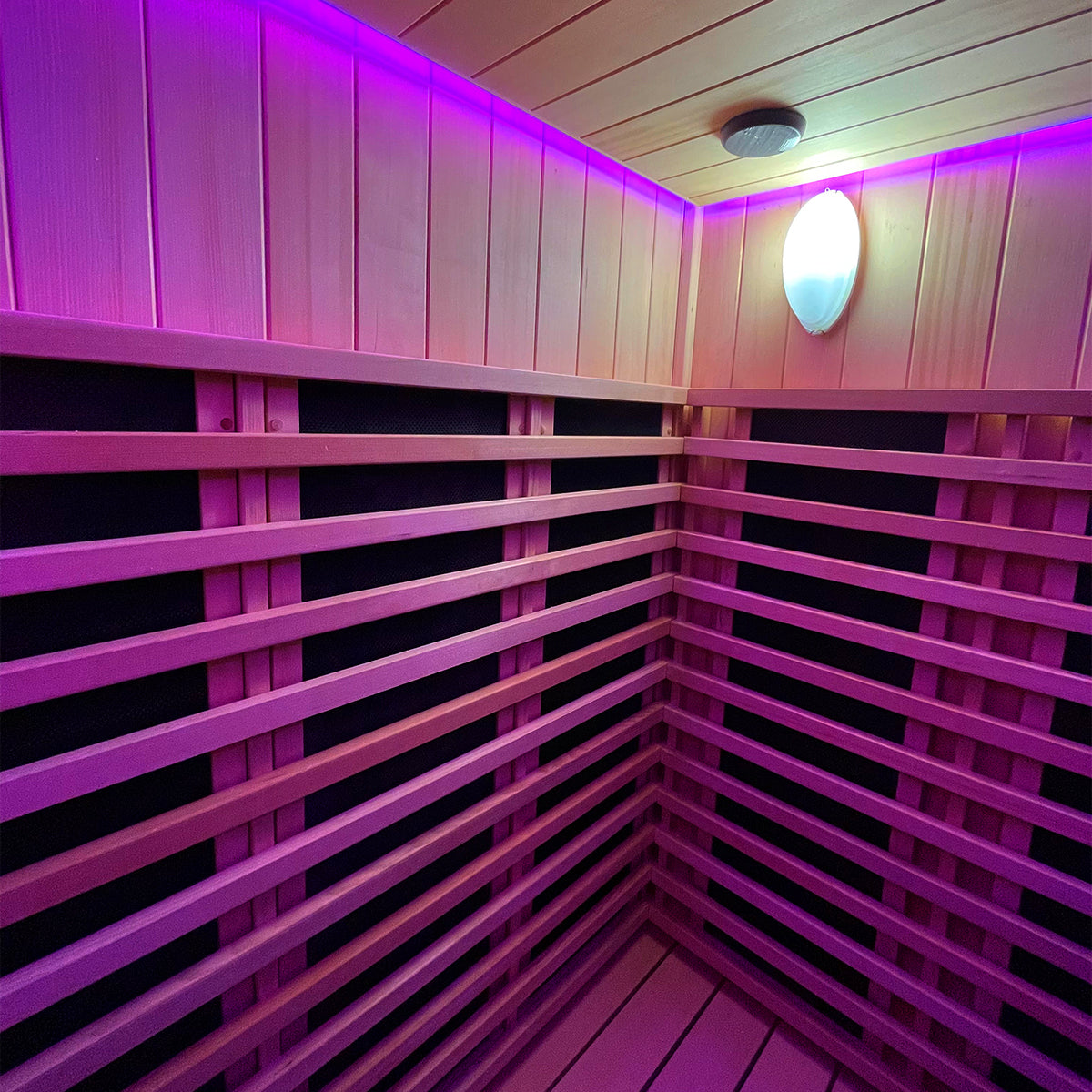 Insignia Outdoor Far Infrared Sauna MXOS1500 1.5m x 1.3m - Nuovo Luxury