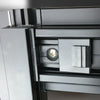 Insignia Platinum Black Framed 2-Person Steam Shower Cabin 1400 x 900 - Nuovo Luxury